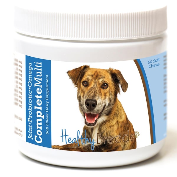 Healthy Breeds Plott All in One Multivitamin Soft Chew, 60PK 192959008720 - main